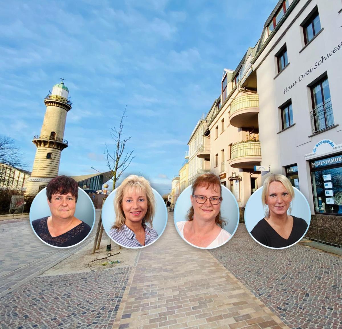 Promenadenblick/Captains-Suite Rostock Exterior foto